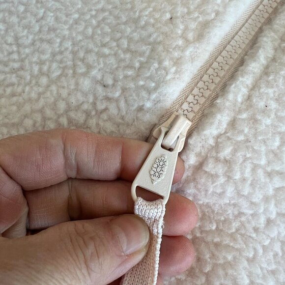 Free People x HATCH MEDIUM Hit The Slopes Fleece Jacket Neutral Bohemian - Picture 9 of 11